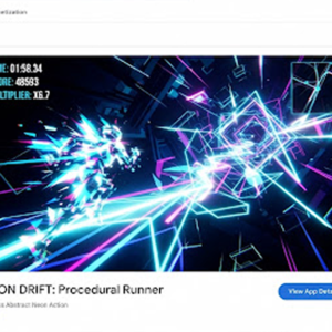 CyberRunner 3D - Complete Mobile Arcade Project