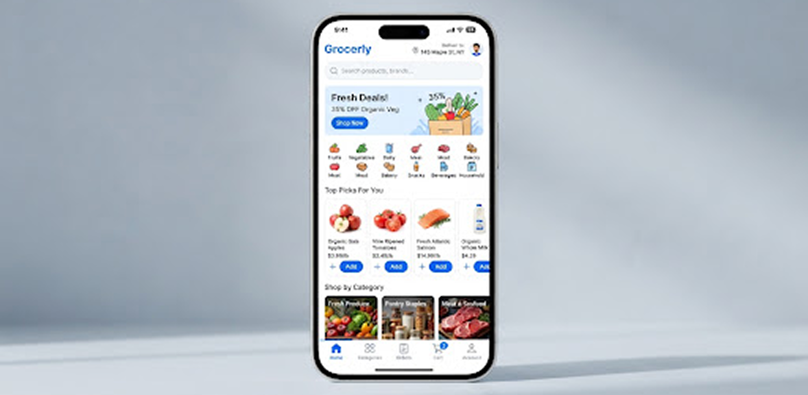 FreshCart - Multi-Vendor Grocery & Supermarket App